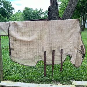 Fly sheet with neck